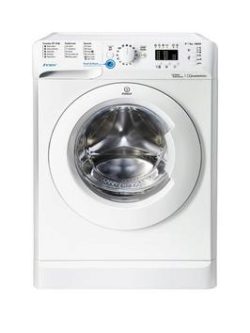Indesit Bwa81683Xw 8Kg, Load, 1600 Spin Washing Machine - White